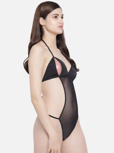 SECRETS Halter Neck Sexy Baby Doll