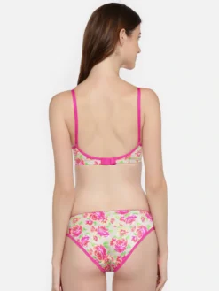 Lady Love Printed Women Bra Set