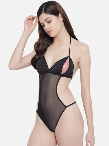 SECRETS Halter Neck Sexy Baby Doll