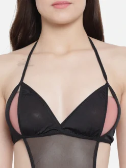 SECRETS Halter Neck Sexy Baby Doll