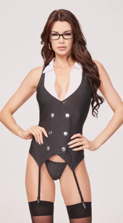 Working Late Sexy Babydoll Costume