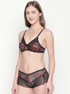 Lady Love Lace Ladies Bra Panty