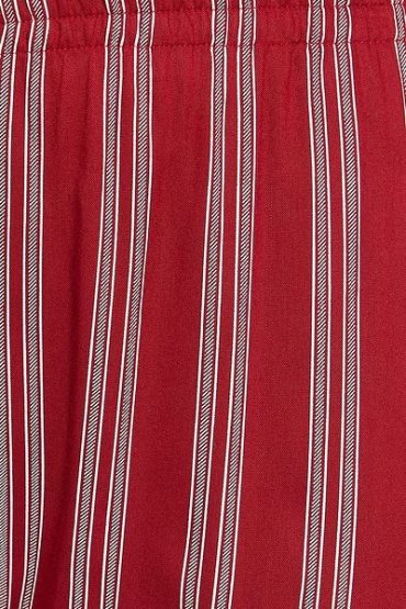 Sassy Stripes 3 Piece Set Bridal Nighty - Women Night Dress
