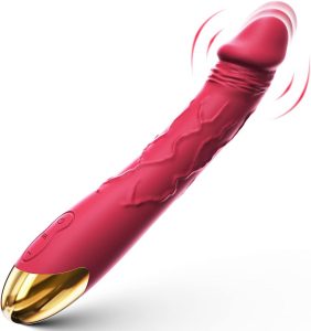 Rose 7.6 Inch Realistic Vibrator Adult Sex Toys for Women