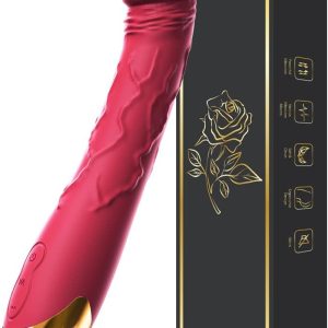 Rose 7.6 Inch Realistic Vibrator Adult Sex Toys for Women