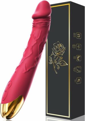 Rose 7.6 Inch Realistic Vibrator Adult Sex Toys for Women