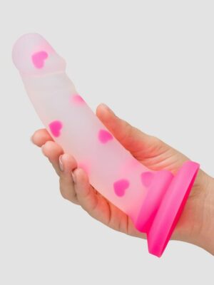 Heart Pounder Silicone Dildo 7 Inch