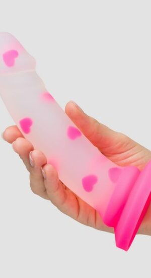 Heart Pounder Silicone Dildo 7 Inch