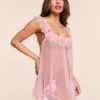 Celine Light Pink Girls Nighty