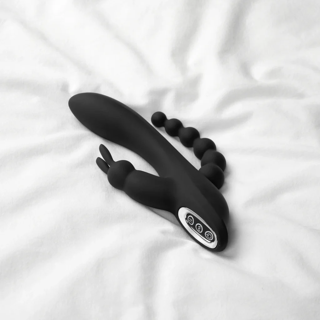 Sinful Triple Fun Bordeaux Rechargeable Rabbit Vibrator
