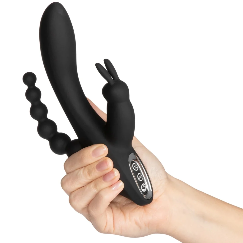 Sinful Triple Fun Bordeaux Rechargeable Rabbit Vibrator