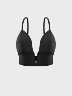 Women's Sexy Deep V Neck Backless Bustier
