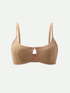 100% Cotton Front Closure Minimalist Women Bra