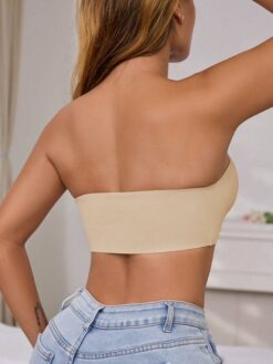 Women's Strapless Bridal Lingerie Bandeau Bra