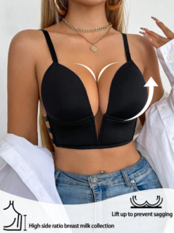 Women's Sexy Deep V Neck Backless Bustier