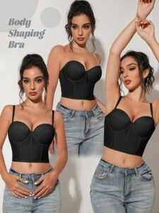 Black Sexy Women's Bra Underwear Anti Expansion Bra