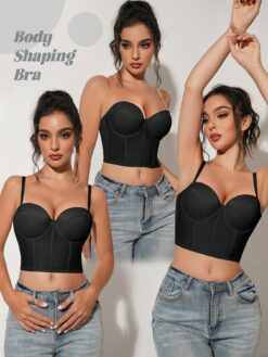 Black Sexy Women's Bra Underwear Anti Expansion Bra