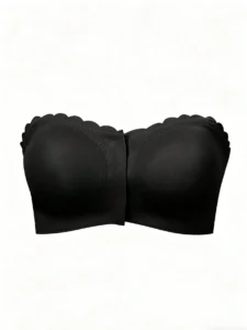 Front Closure Strapless, Seamless Wireless Sexy Bra Underwear