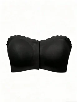 Front Closure Strapless, Seamless Wireless Sexy Bra Underwear