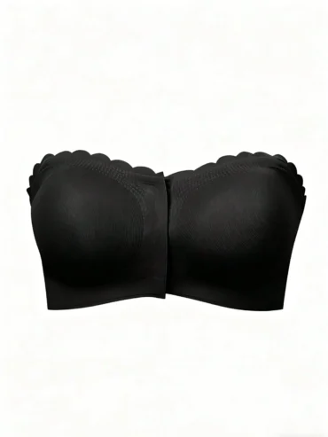 Front Closure Strapless, Seamless Wireless Sexy Bra Underwear