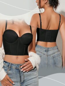 Black Sexy Women's Bra Underwear Anti Expansion Bra