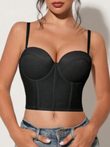 Black Sexy Women's Bra Underwear Anti Expansion Bra