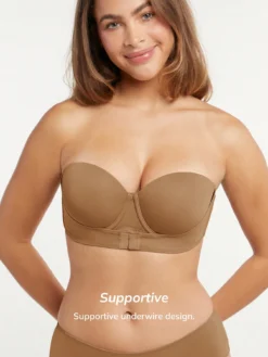 LUVLETTE Dream Curve Support Strapless Push Up Bra