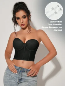Black Sexy Women's Bra Underwear Anti Expansion Bra