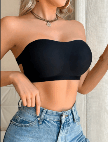 Seamless Underwire Bra Sexy One Shoulder Design Strapless