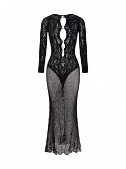 ChaseTheNight Women's Sexy Lingerie Bodysuit
