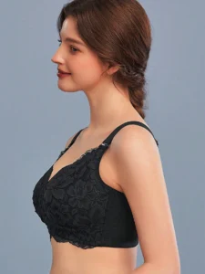 Women's Comfortable French Romantic Lace Adjustable Lingerie Bra