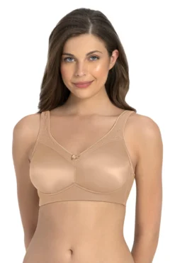 Elegant Support Non-padded & Non-wired Bra - Sandalwood