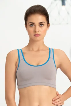 Non-Padded Non-Wired Racerback Sports Bra