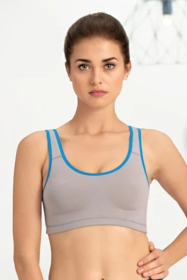 Non-Padded Non-Wired Racerback Sports Bra