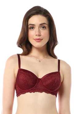 Non-padded Wired Bra - Rio Red