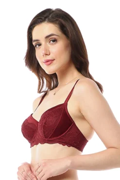 Non-padded Wired Bra - Rio Red