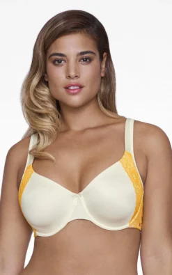 Ultimo Summer Lush Non-Padded Wired Seamless Bra - White Smoke