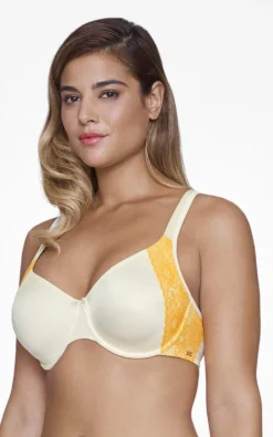 Ultimo Summer Lush Non-Padded Wired Seamless Bra - White Smoke
