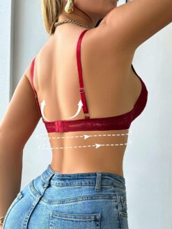Women Sexy Lace Wireless Bra Lingerie