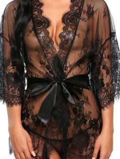 Black Net Baby Doll Sexy Nighty