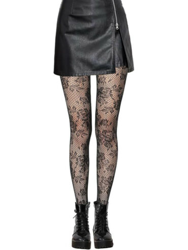 Patterned Net Pantyhose Stockings
