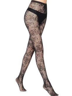 Patterned Net Pantyhose Stockings