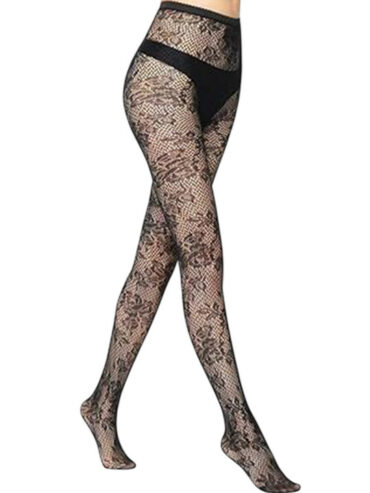 Patterned Net Pantyhose Stockings