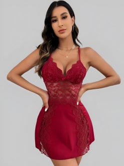 Self Design Shoulder Straps Baby Doll