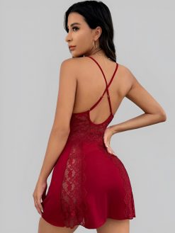 Self Design Shoulder Straps Baby Doll