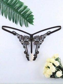 Sexy Open Crotch G-String Panty