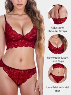 Sheer Lingerie Set for Women