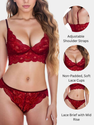 Sheer Lingerie Set for Women