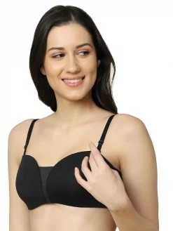 BLACK Flex Smart Detachable Padded Bra