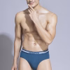 John Players Classic Cotton Brief in Teal